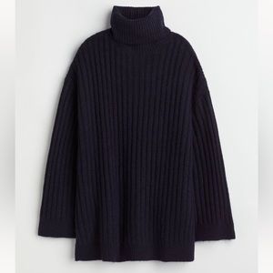 H&M Black Turtleneck Sweater